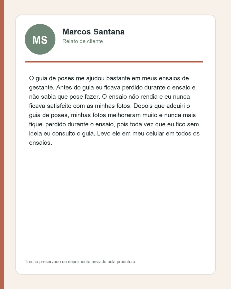 Depoimento de Marcos Santana